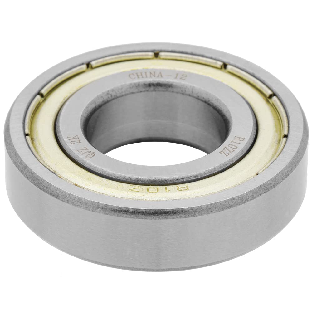 [5-Pack] R10-ZZ - Deep Groove Radial Ball Bearing 0.625 in x 1.375 in x 0.3438 in (ID x OD x W) | 15.875 mm x 34.925 mm x 8.731 mm (ID x OD x W) with Double Metal Shield