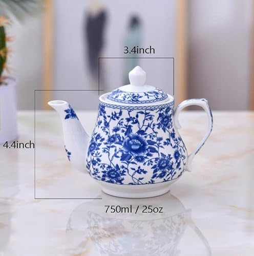 123Arts Teapot, Ceramic Tea Pot thumb #1