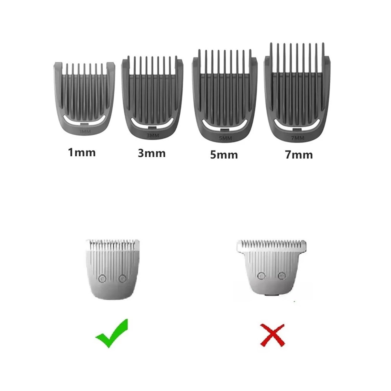 Accessori Di Ricambio Testina Rasoio/naso Testina/Lama/pettini Fit | ,Compatibile con Philips,Trimmer 9000,7000,5000,3000 Serie(Steel trimmer)