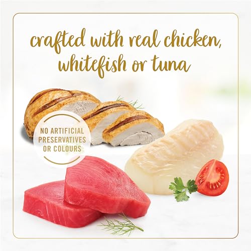 Fancy Feast Wet Cat Food, Gourmet Variety Pack 3 Flavours - 85 g Can (12 Pack) image 3