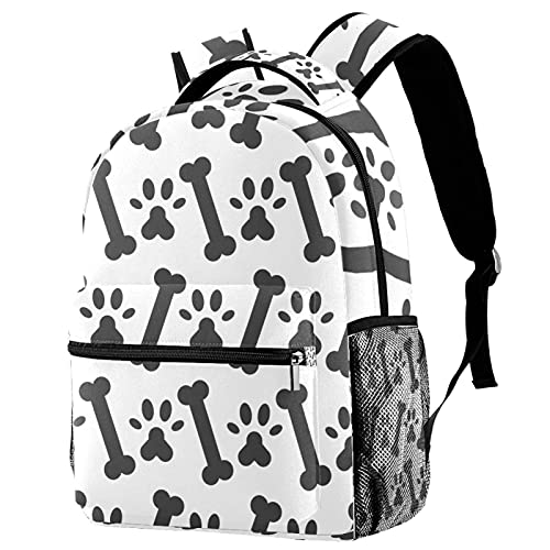 Petit sac à dos rose clair fraises avec poches pour filles et femmes