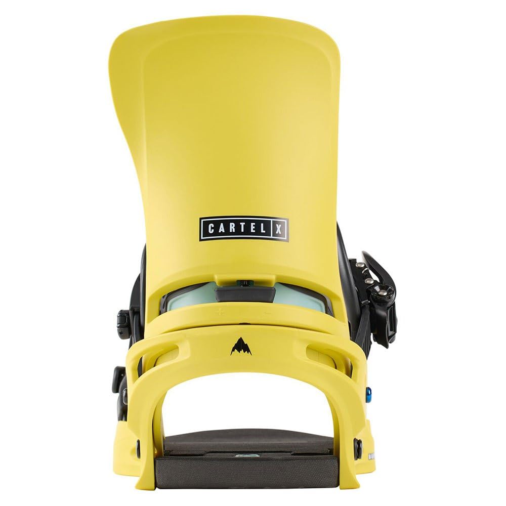 Burton - Cartel X Re Flex Yellow Mens Snowboard Bindings - Small