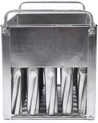 Miniatura 7 de 40 moldes para paletas de hielo, moldes para helados, moldes para paletas caseras, reutilizables, congelados, moldes de acero inoxidable, moldes de