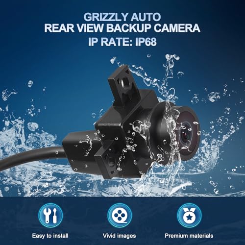 Image of Rear View Backup Camera Fits for Dodge Ram 1500 2500 3500 2009 2010 2011 2012 3.7L V6 4.7L 5.7L 6.7L V8 Parking Assist Camera Replace 56054041AB 56054041AE