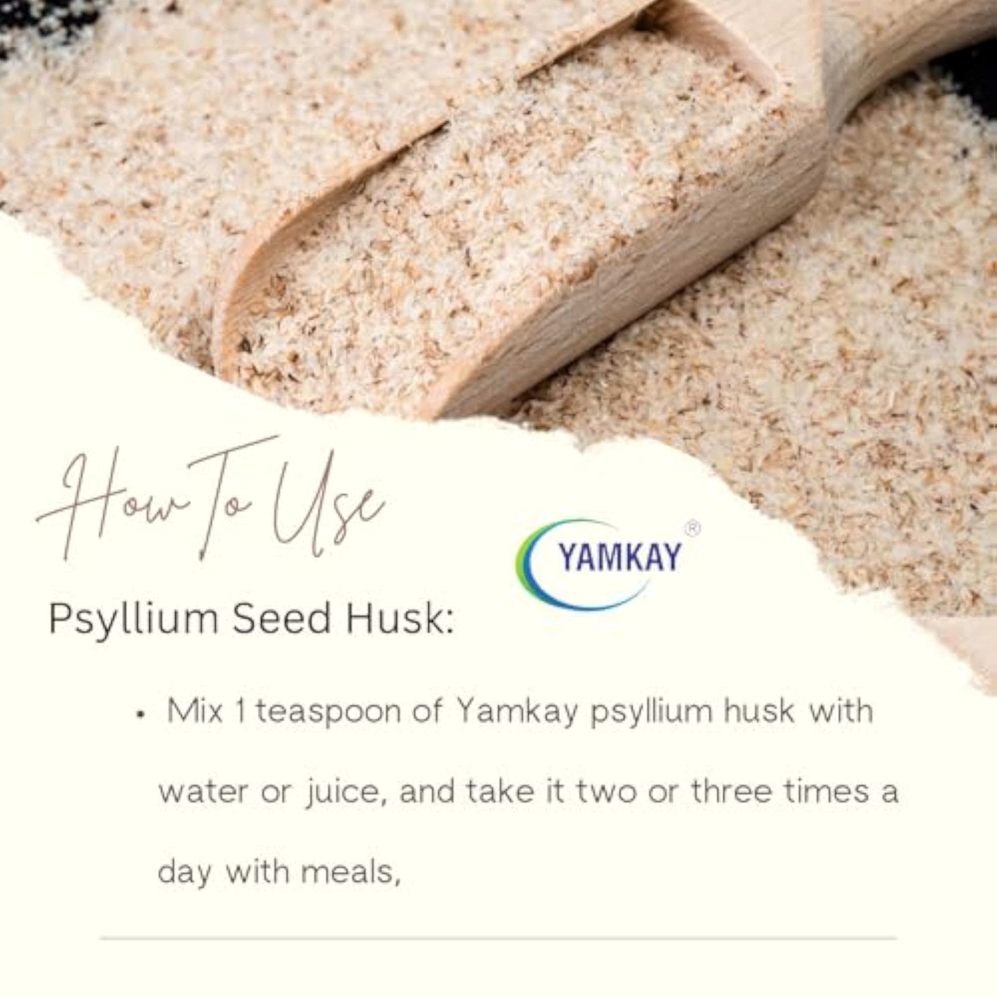 Isabgol Psyllium Seed Husk, Yamkay, 500 GM