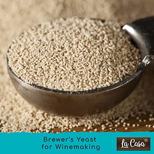 Image of La Casa Brewer's Yeast for Winemaking | High Tolerance upto 15% ABV | 100g |