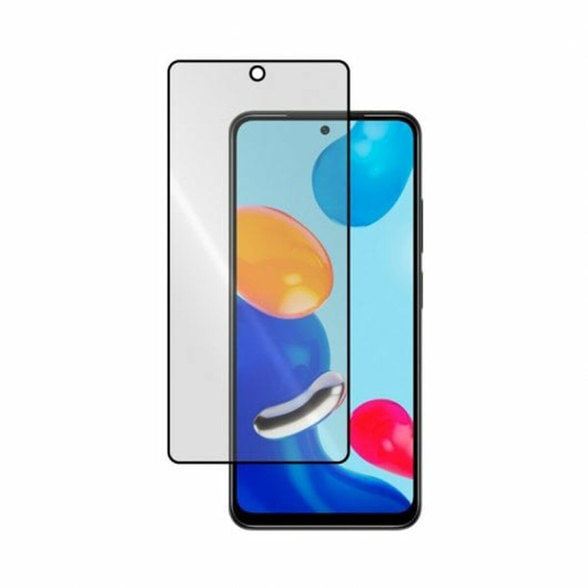 PcCom Xiaomi Redmi Note 11 Tempered Glass Screen Protector, multicoloured