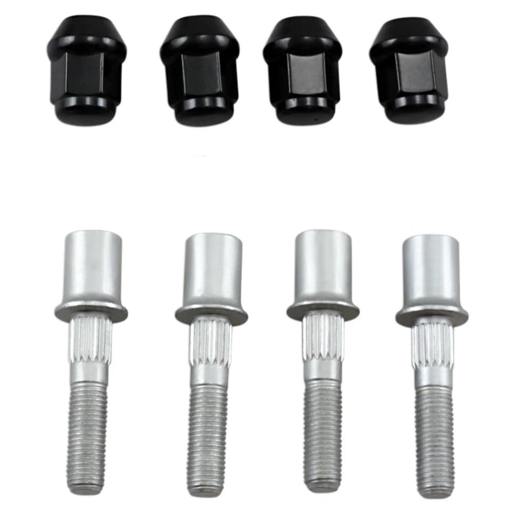 4PCS Front or Rear Wheel Stud 250300060 with Lug Nuts Replacement for 2015-2020 Can-am Commander MAX 1000 XTP & 2013-2018 Maverick 1000 UTV
