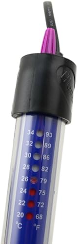 Miniatura 2 de CNZ Calentadores sumergibles de vidrio de cuarzo para acuario (100 vatios)