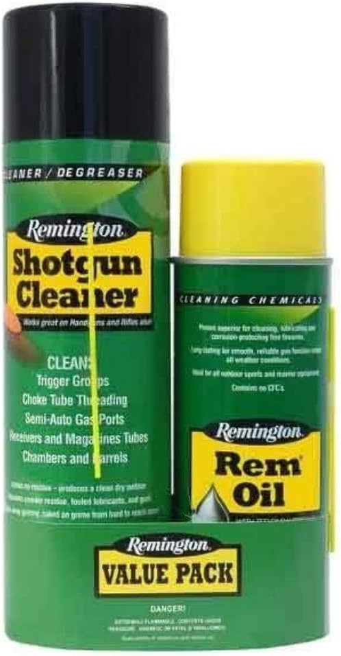 18131 Remington Accessories, Remington Oil & Shotgun Cleaner, 10 oz. Aerosols