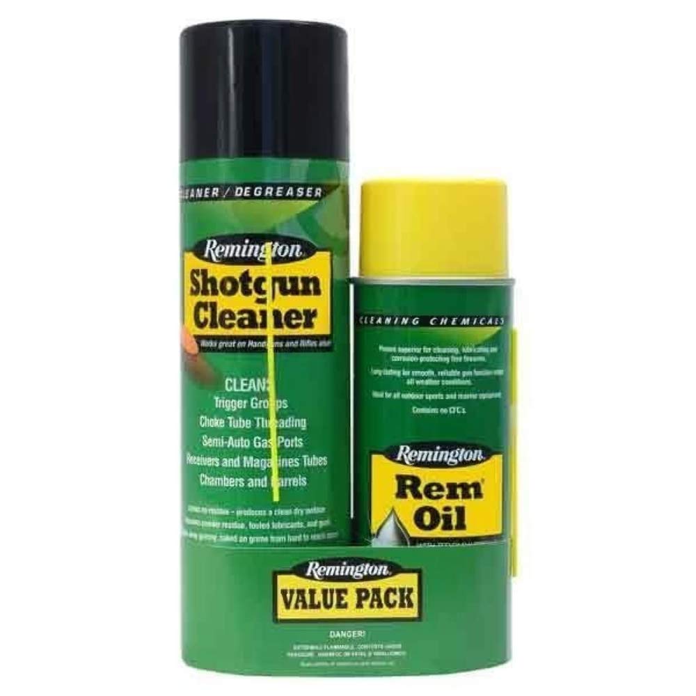 18131 Remington Accessories, Remington Oil & Shotgun Cleaner, 10 oz. Aerosols