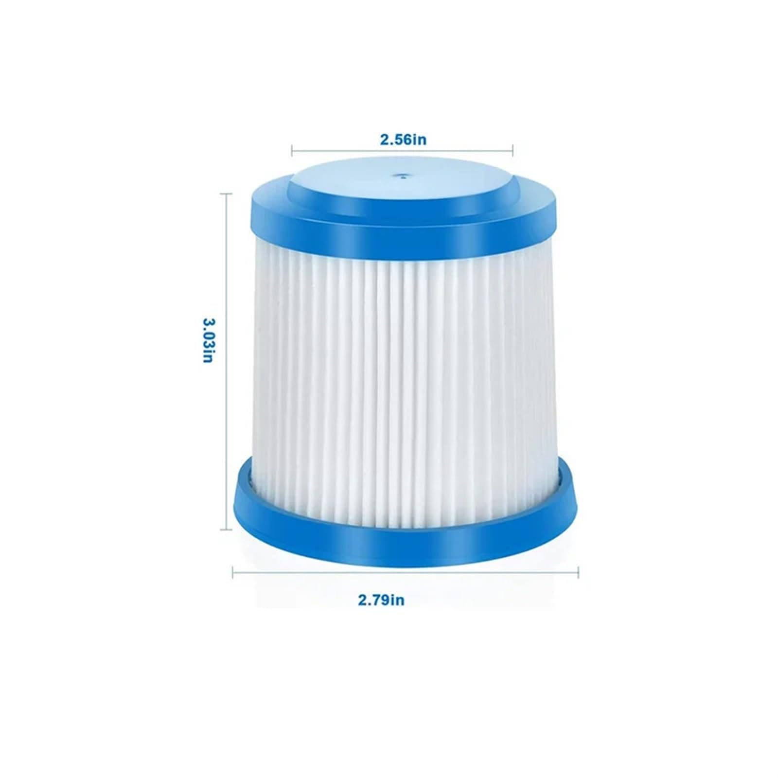 Vhbw 4x Filtro A Pieghe Piatte Compatibile Con Einhell TE-VC 2350 SACL 2350 Sacl Ex Ch 2350 Sacl Ex Ukca Aspiratore Umidosecco Nero Bianco 89463328