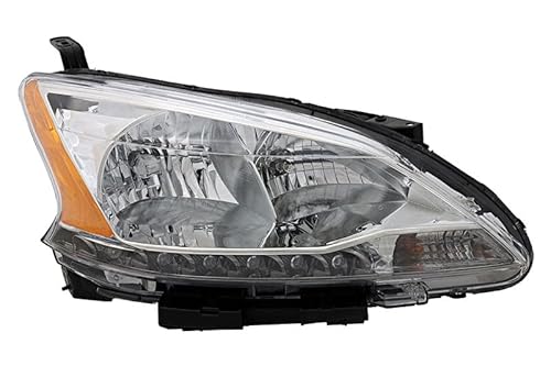 For Nissan Sentra Headlight Lamp 2013 2014 2015 Halogen Passenger Right Side