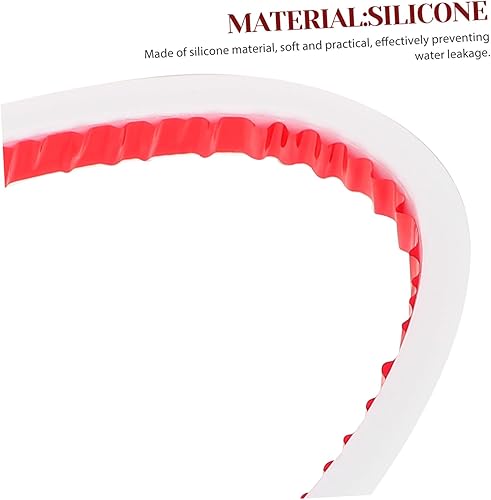 Miniatura 5 de DOITOOL Protector contra salpicaduras de bañera para mantener el agua en la ducha, umbral de agua para baño, puerta de piso, barrera de agua,