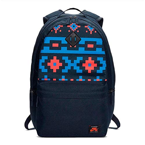 NIKE SB Icon Mochilas  Hombre  Dark Obsidian Bright Crimson  Talla Única