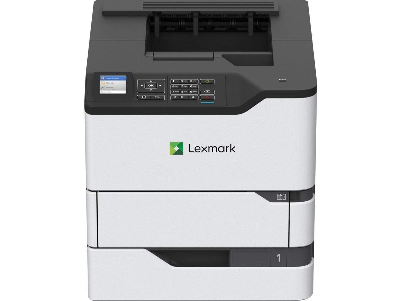 Lexmark MS820 MS821dn Laser Printer - Monochrome - 1200 x 1200 dpi Print - Plain Paper Print - Desk