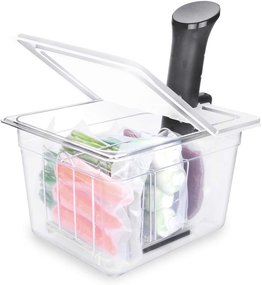 EVERIE 12 Quart Sous Vide Container With Collapsible Lid - Side Mount For Breville Joule ONLY