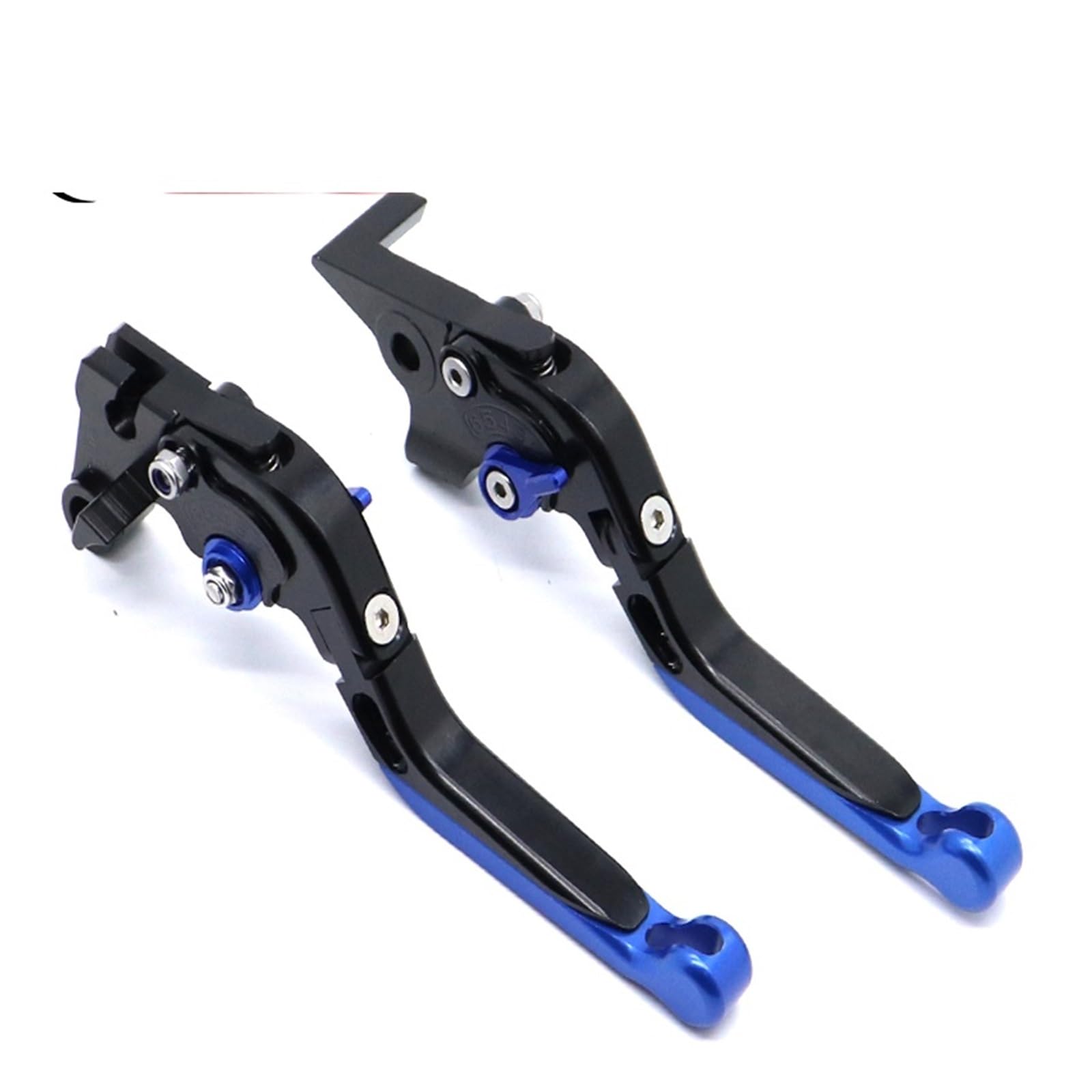 Linqianbhd Black Blue Motorcycle Brake Clutch For Fz1 For Fz8 For Fazer For Fz6 For Fz6r For Diversion For Xj6n For Fz-07 Motorcycle Adjustable Folding Extendable Brake Clutch Lever