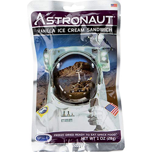 Backpacker's Pantry Astronaut Freeze-Dried Ice Cream Sandwich Vanilla: 1 Serving