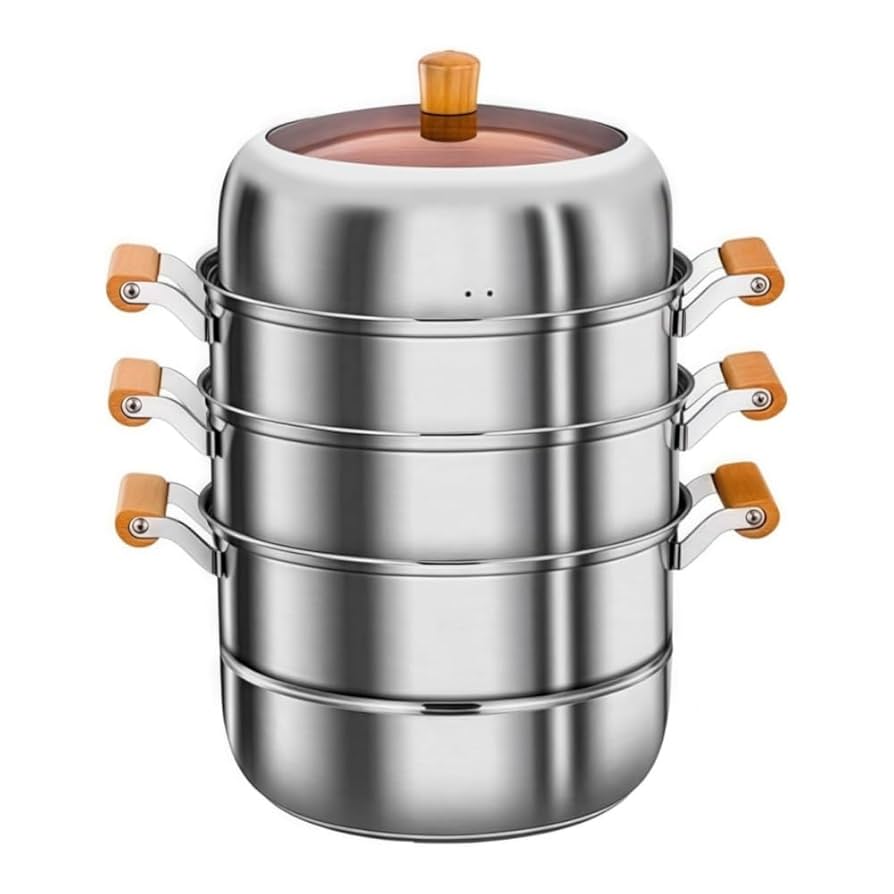 ◾️ステンレス製二層蒸し器業務用 峯嶋製作所 心あったか亭