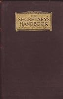 The Secretary's Handbook, A Manual of Correct Usage B0007FY0UE Book Cover