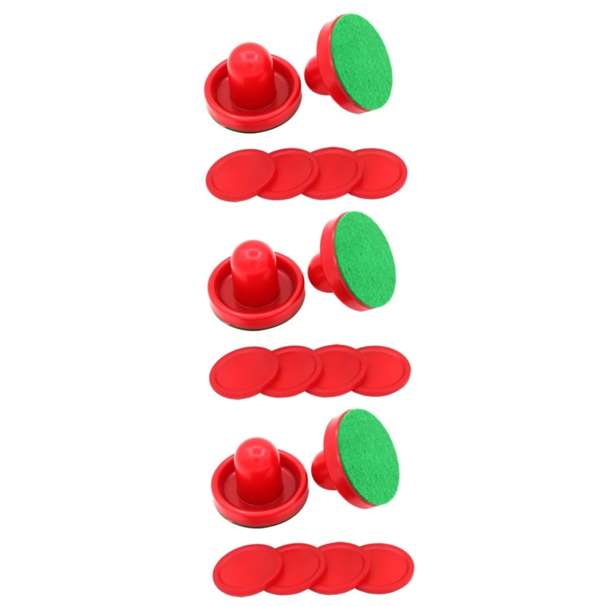 ibasenice Accessori Per Hockey Tavolo Da Air Hockey Partita Di Hockey Su Aria Hockey Dell'aria Forniture Per Hockey Da Tavolo L'hockey Gestisce Le Racchette Rosso