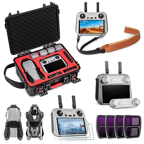 Startrc Air 3 Set De Accesorios, Bolsa Impermeable 6 En 1, Cristal Hd, Filtro, Soporte De Hélice, Cordón, Protección De Joystick Para Drone Dji Air 3 Startrc Air 3 Set De Accesorios, Bolsa Impermeable 6 En 1, Cristal Hd, Filtro, Soporte De Hélice, Cordón, Protección De Joystick Para Drone Dji Air 3