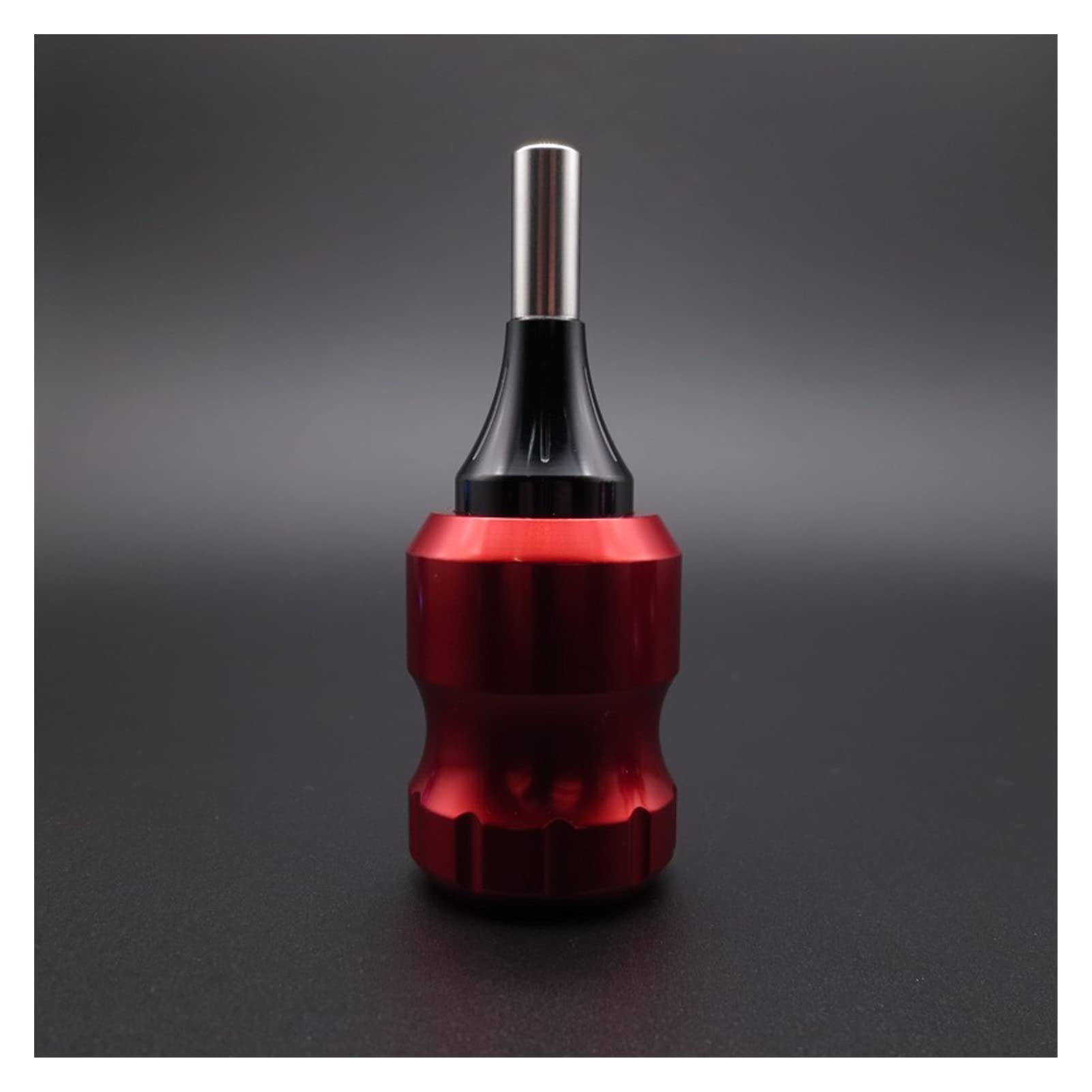 Große Aluminium-Tattoo-Patrone, Griff, 32 mm, verstellbar, Tattoo-Griffrohr (schwarz)