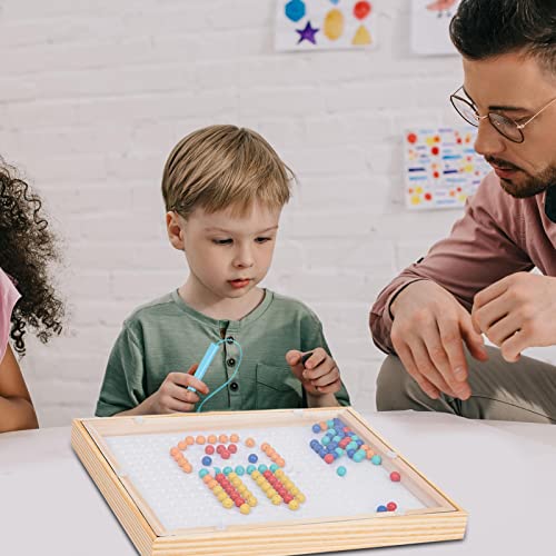 FAMURE Tábua magnética para rabiscos | Prancheta de desenho com caneta magnética, leitura educaciona