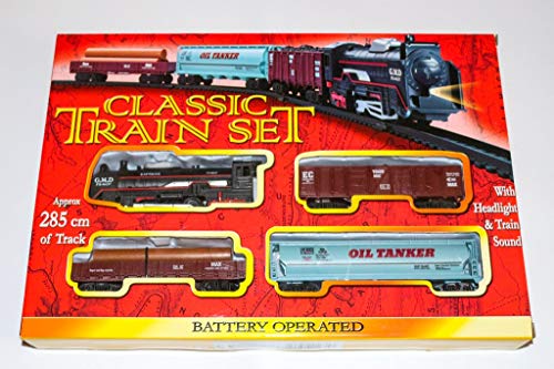 kandytoys retro classic large toy train set with train