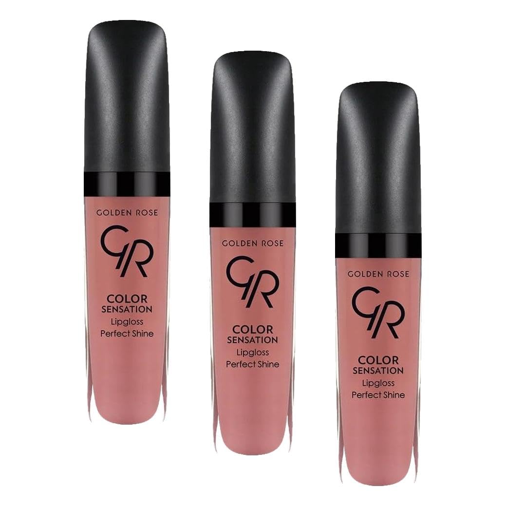 Golden Rose Color Sensation Lipgloss No: 117 - Işıltılı ve Islak Görünümlü Dudak Parlatıcısı (3 paketi)