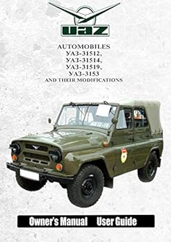 Paperback UAZ Owner's Manual User Guide Book