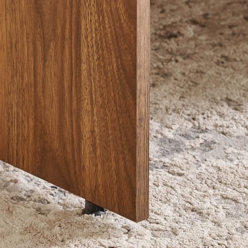 Image of Home Centre | Addison Compact Study Desk with Hutch | Engineered Wood | Brown | 1 Year Warranty
