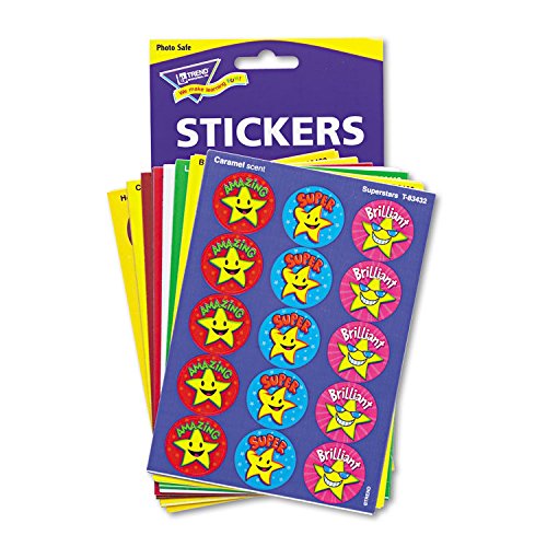 TREND Stinky Stickers Variety Pack, Fun and Fancy, 432/Pack