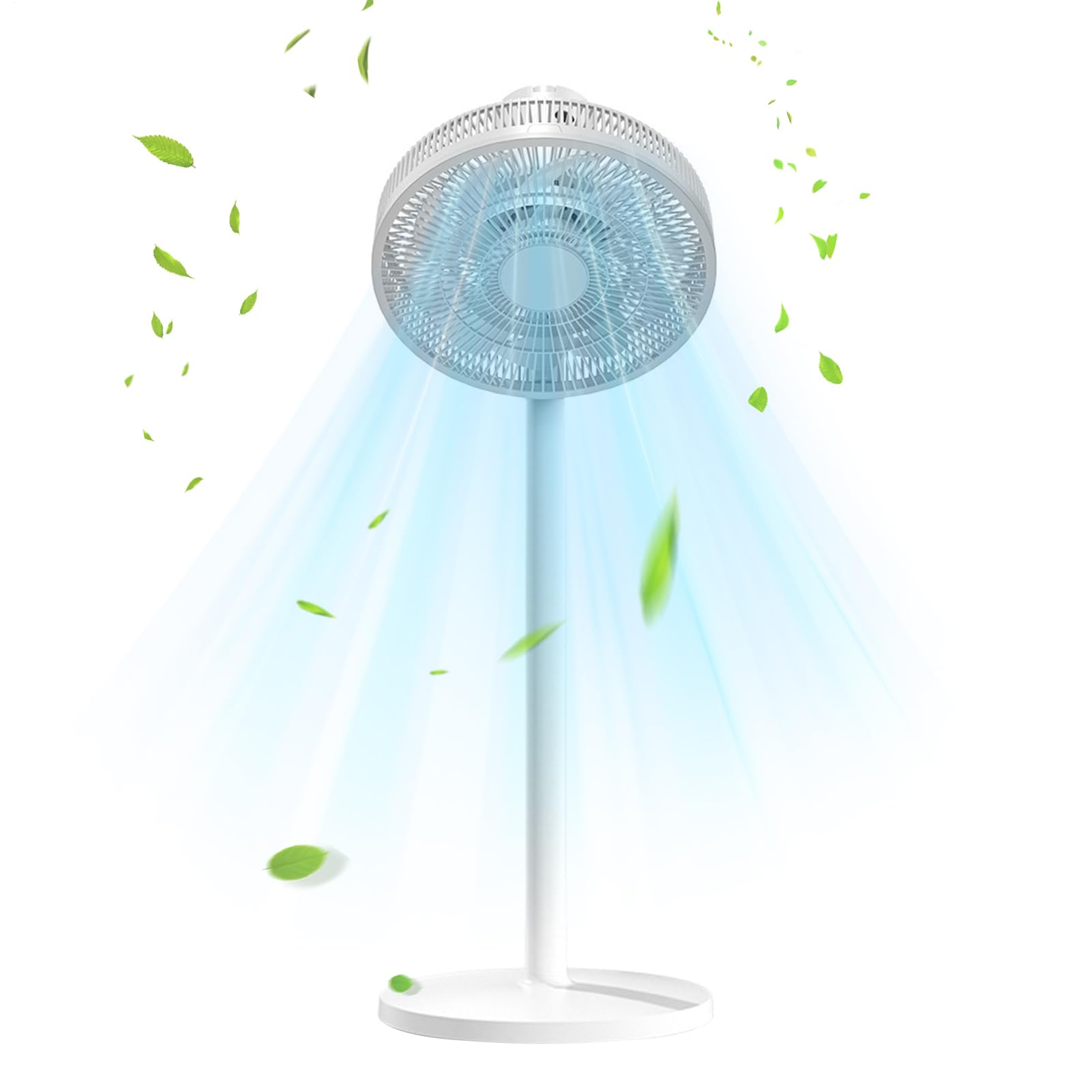 Generico Ventilatore Elettrico - Ventilatore Energetico Efficiente | di Raffreddamento Oscillante Silenzioso per Casa Cucina Soggiorno Università Ambienti Interni
