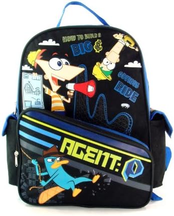 Phineas & Ferb Large 16" School Backpack - Save the World