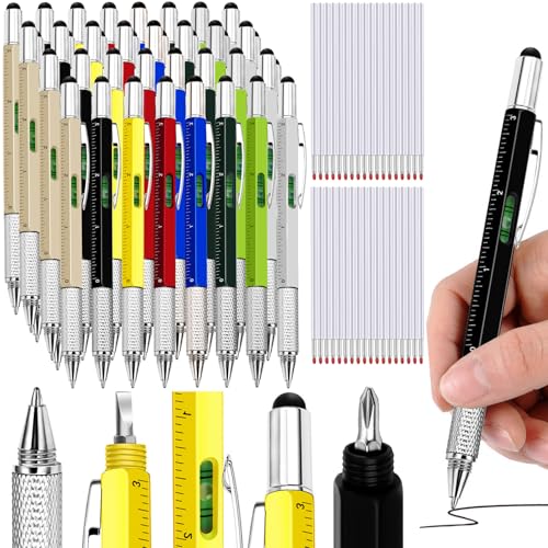 Stylo à bille multifonction pour homme, coffret cadeau idéal avec 32 pièces