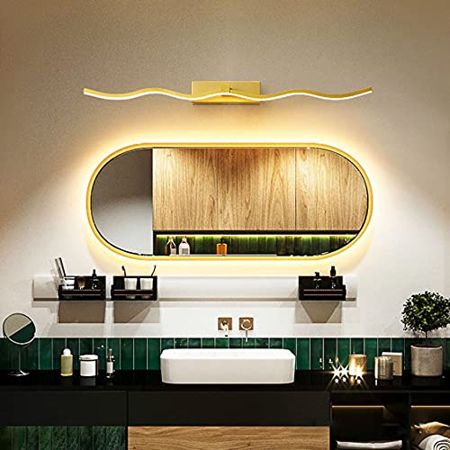 Luces de espejo de baño LED vintage que eliminan sombras del rostro al maquillarse