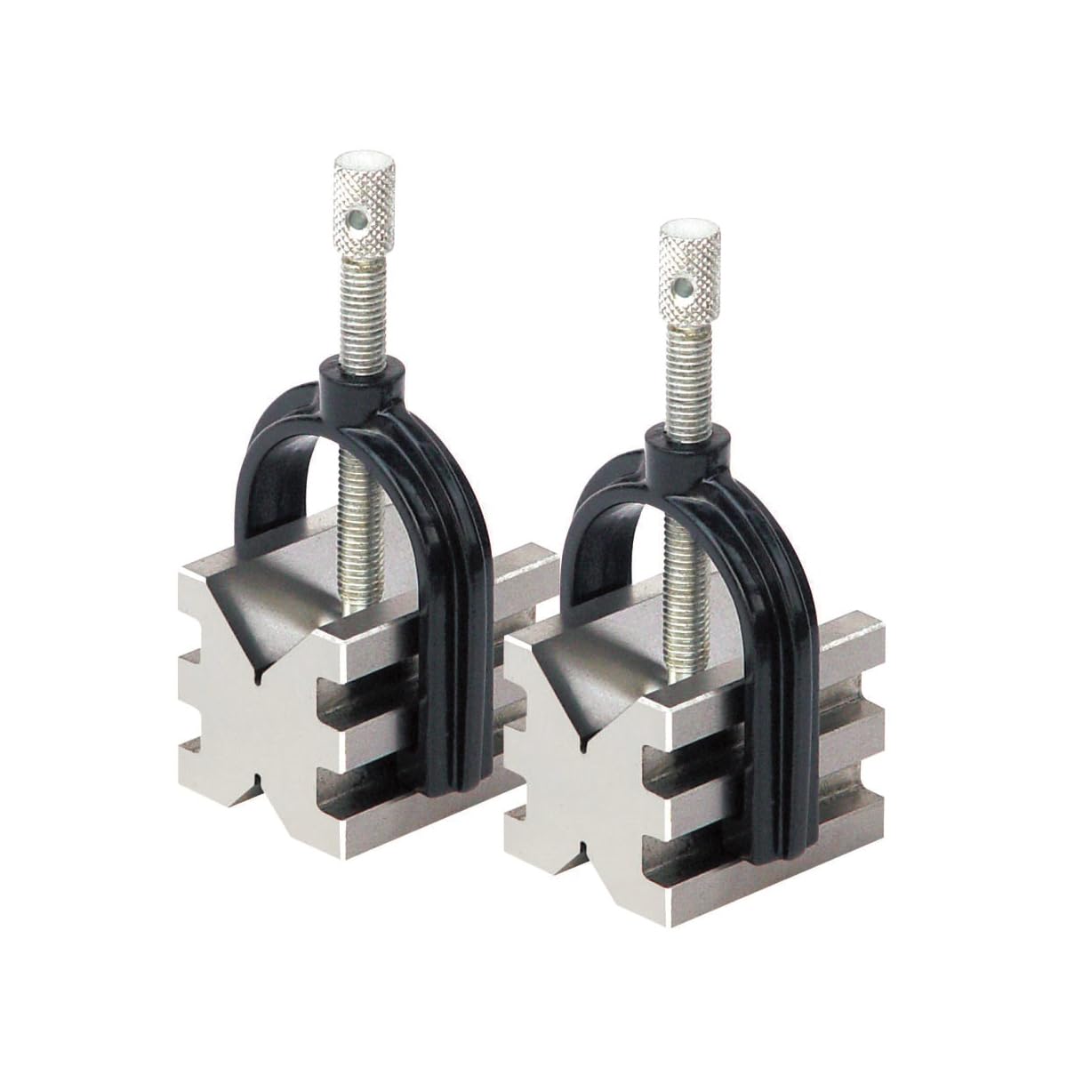 Blocs en V HHIP 3402-0111 et colliers de serrage en acier 1/4 x 1-1/4