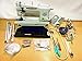 Consew 206RB-5 Walking Foot Industrial Sewing Machine with Table and Servo Motor