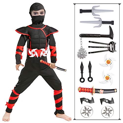 Disfraz de Ninja para Niños Halloween miniatura 6
