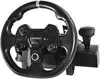 Warrior- JS090 Artaxes Volante Gamer com Force Feedback e Pedal