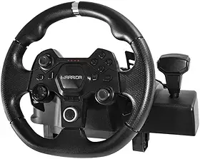 Warrior- JS090 Artaxes Volante Gamer com Force Feedback e Pedal