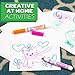 Crayola Ultra Clean Washable Markers, Kids Indoor Activities At Home, Broad Line, 40 Classic Colors