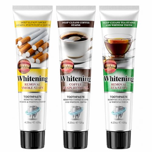 Whitening Toothpaste Set – Helps...