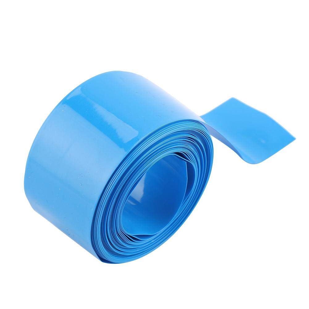 Guaina Termorestringente Per Batterie - Tubo PVC Blu Diametro 47mm, Lunghezza 2.5m - Foto 8