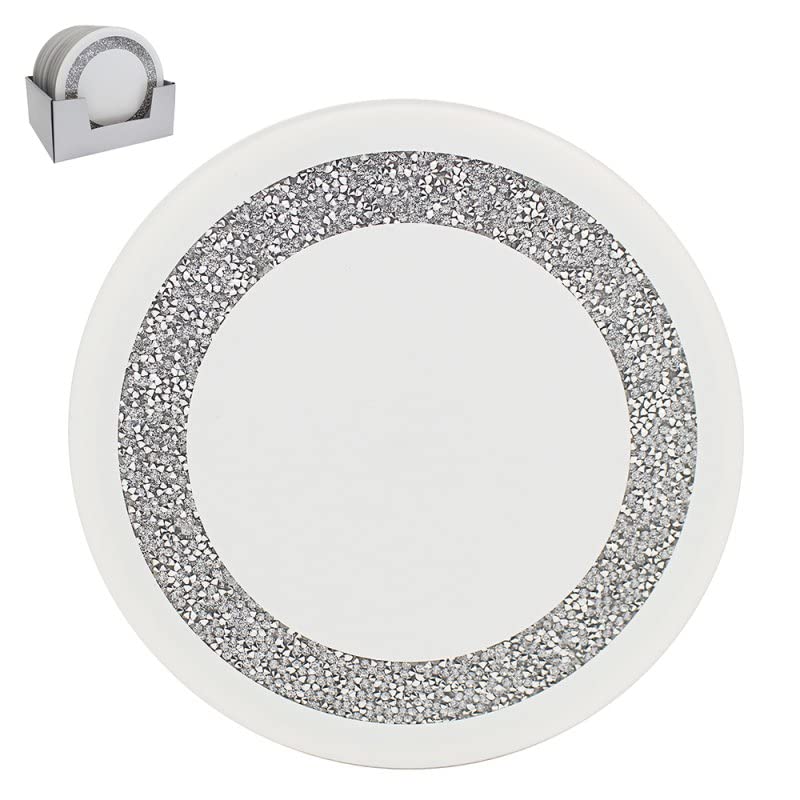 Candle Plate | For Adults | White Crystal