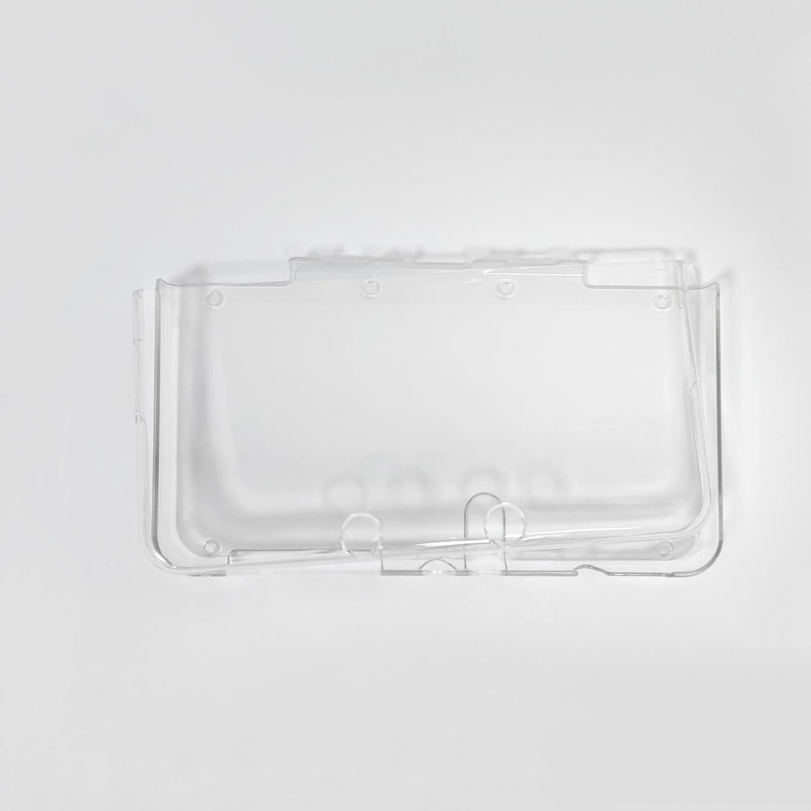Hzxkqmil Funda Protectora para Nintendo New 3DS, Carcasa Dura Transparente Cubierta Protectora y 1 Juegos de Protectores de Pantalla Accesorios de Película para New 3DS Consola
