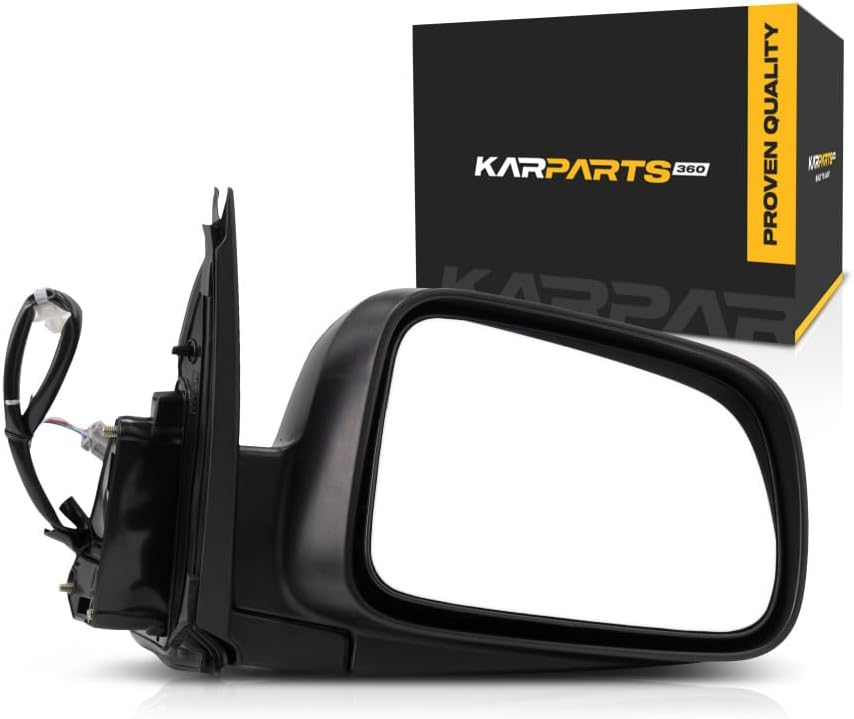 For Honda CR-V 2002 2003 2004 2005 2006 Door Mirror Passenger Side | Power | Non-Heated | Textured | LX Model | Replacement For 76200-S9A-A01 | HO1321215