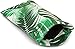 Produktbild styleBREAKER Etui für Sonnenbrillen mit Palmen Print und Putztuch, Brillenetui mit Schnappverschluss, Unisex 09020086, Farbe:Grün-Weiß